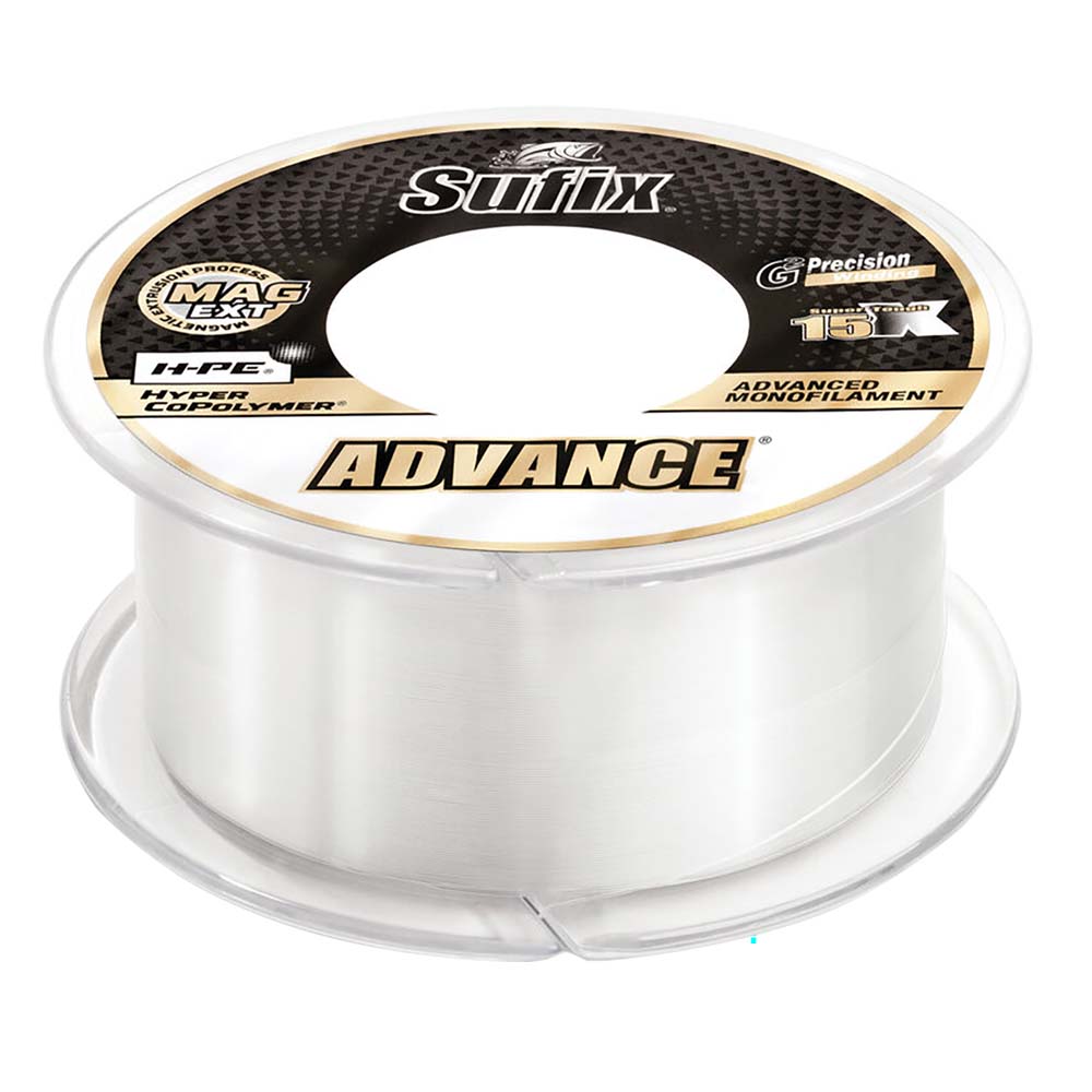 Sufix Advance Monofilament  20lb  Clear  330 yds 604120