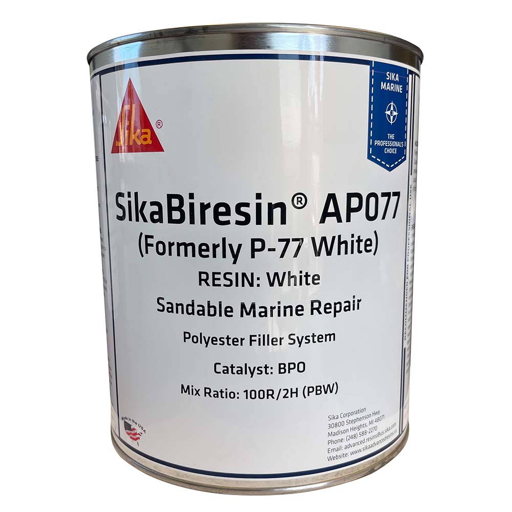 Sika SikaBiresin AP077 White Gallon BPO Hardener Required 606547