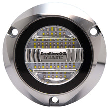 Lumitec SeablazeX2 Underwater Light Dual Color White Blue Polished Housing 101592