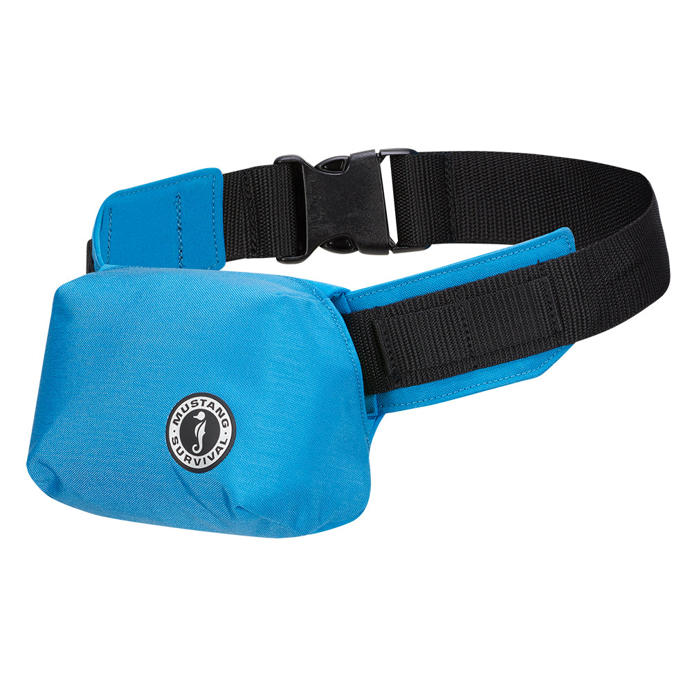 Mustang Minimalist Inflatable Belt Pack  Azure Blue  Manual MD30702680202