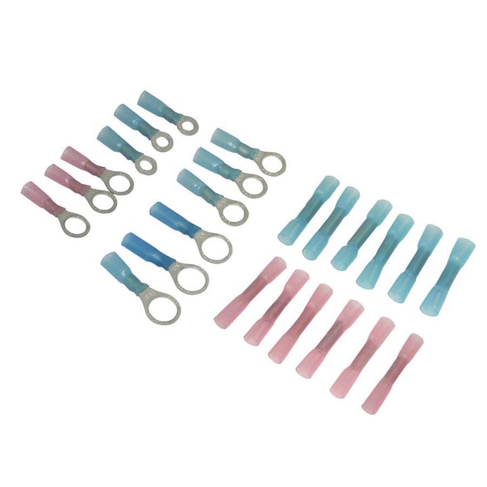TH Marine Heat Shrink Terminal Connector Kit 24Piece BEEL51047DP