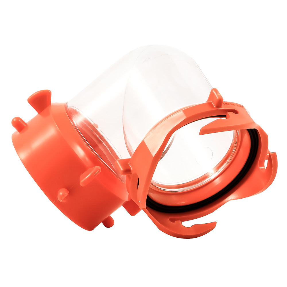 Camco RhinoFLEX 90Degree Swivel Fitting Clear 39857