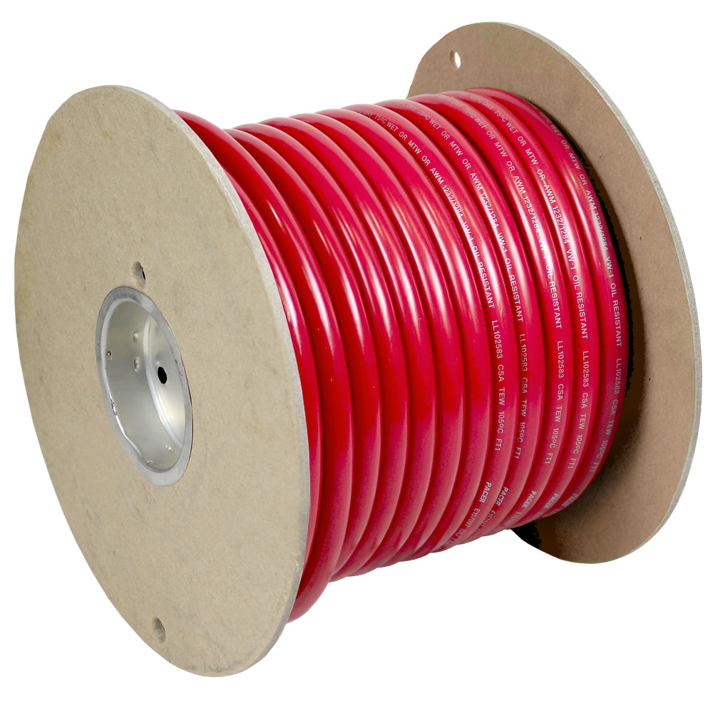 Pacer Red 20 AWG Battery Cable  100 WUL20RD100