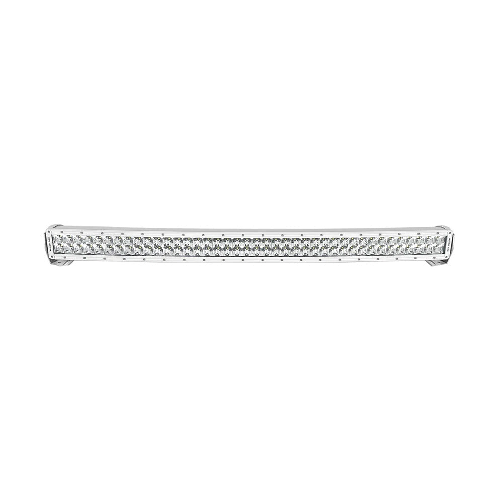Black Oak Pro Series 30 Curved Double Row 40 LED Light Bar  Combo Optics  White Housing 40CCMD5OS