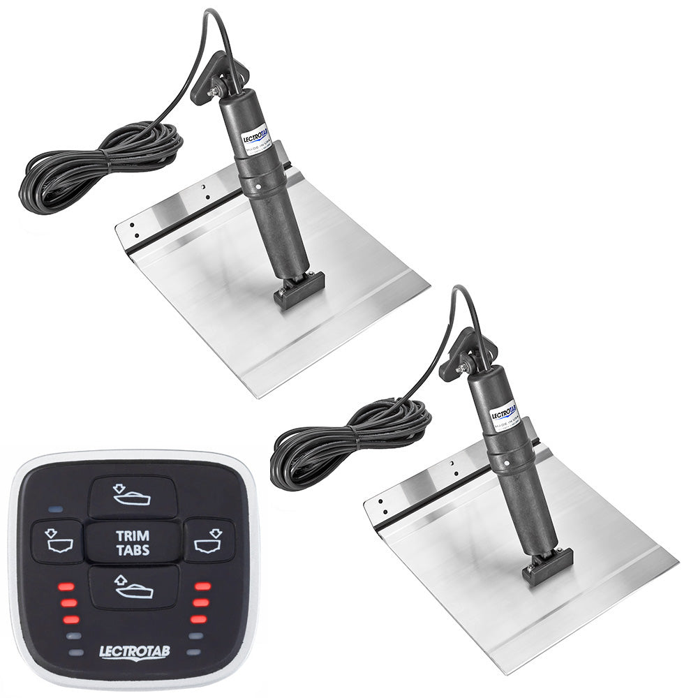 Lectrotab XKA Aluminum Alloy Trim Tab Kit wMLC1 Control  12 x 9  XKASML12X9A
