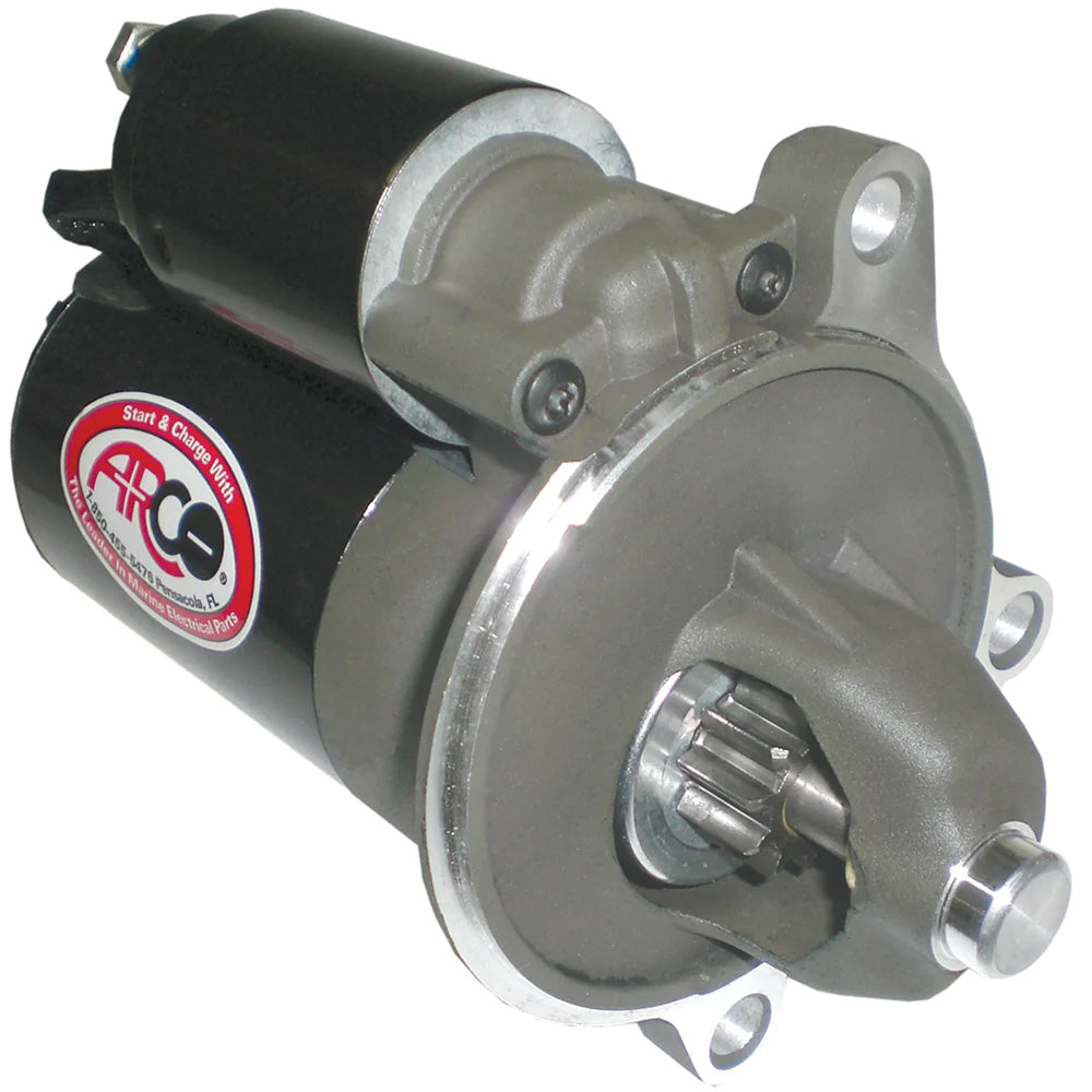 ARCO Marine HighPerformance Inboard Starter wGear Reduction  Permanent Magnet  Clockwise Rotation 23 Fords 70216