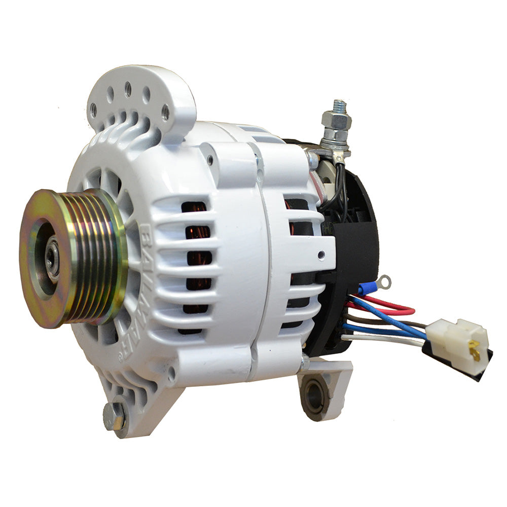 Balmar Alternator 120 AMP 12V 4 Dual Foot Saddle K6 Pulley wIsolated Ground 604120K6