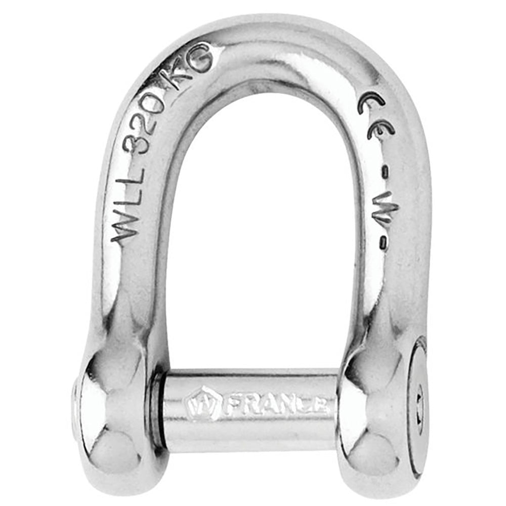 Wichard SelfLocking Allen Head Pin D Shackle  8mm Diameter  516 1304W
