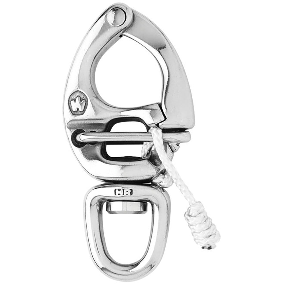 Wichard HR Quick Release Snap Shackle With Swivel Eye  90mm Length  33564 2675W