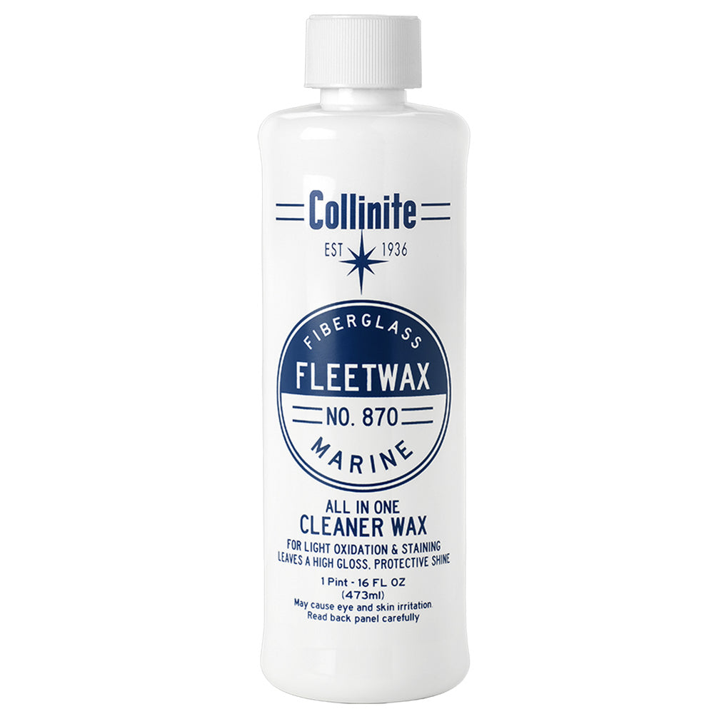 Collinite 870 Marine Fiberglass Fleetwax  16oz 87016OZ