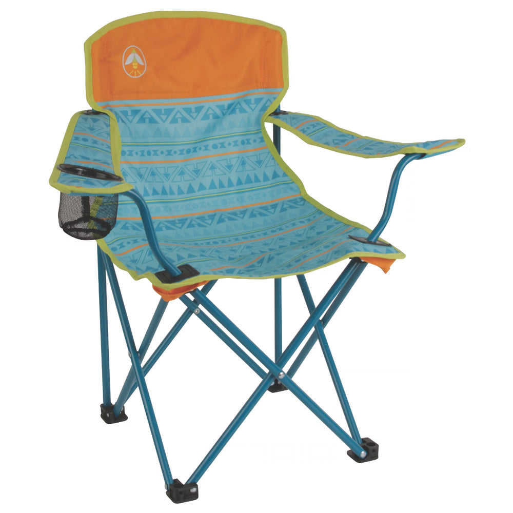 Coleman Kids Quad Chair  Teal 2000033703