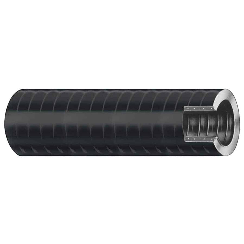 Trident Marine 34 x 50 VAC XHD Bilge  Live Well Hose  Hard PVC Helix  Black 1490346