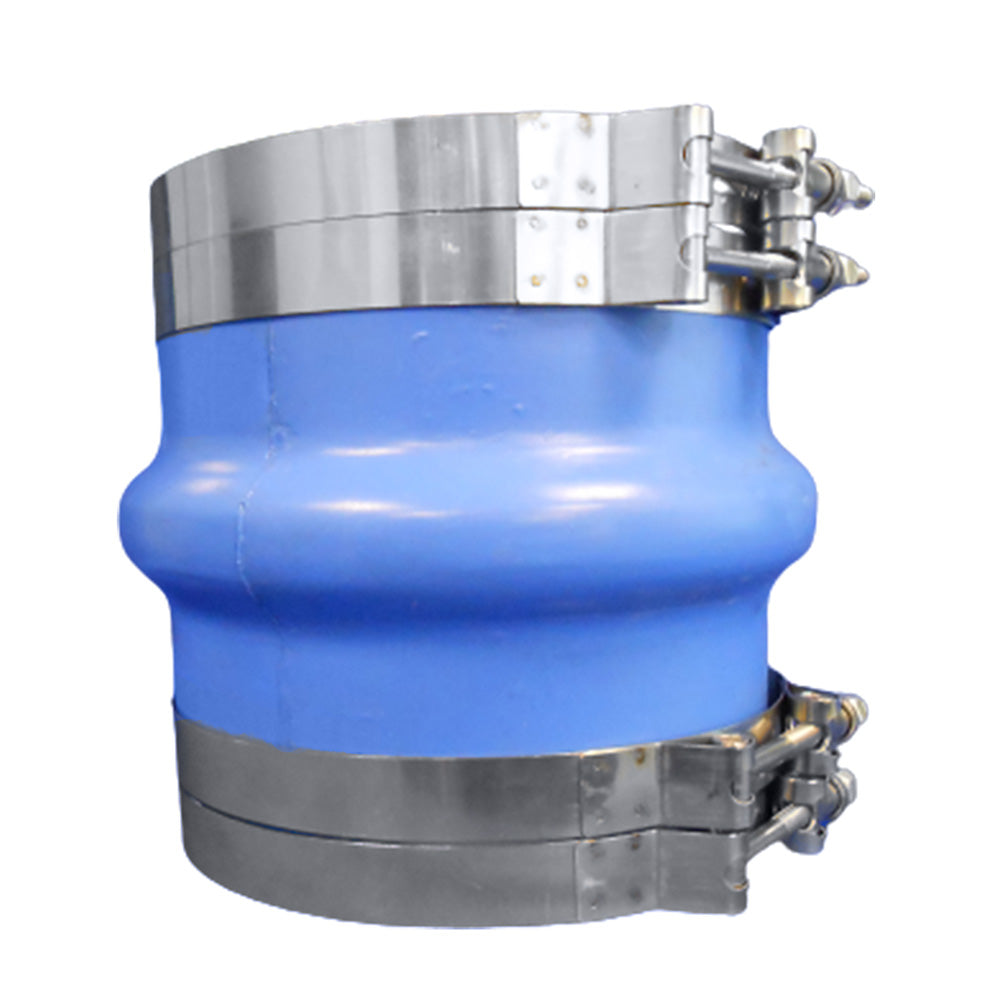 Trident Marine 8 ID Blue Silicone Molded Wet Exhaust Hump w4 TBolt Clamp 270V8000SS